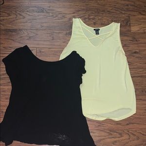 2 Rue21 and Mossimo women’s tops | size L